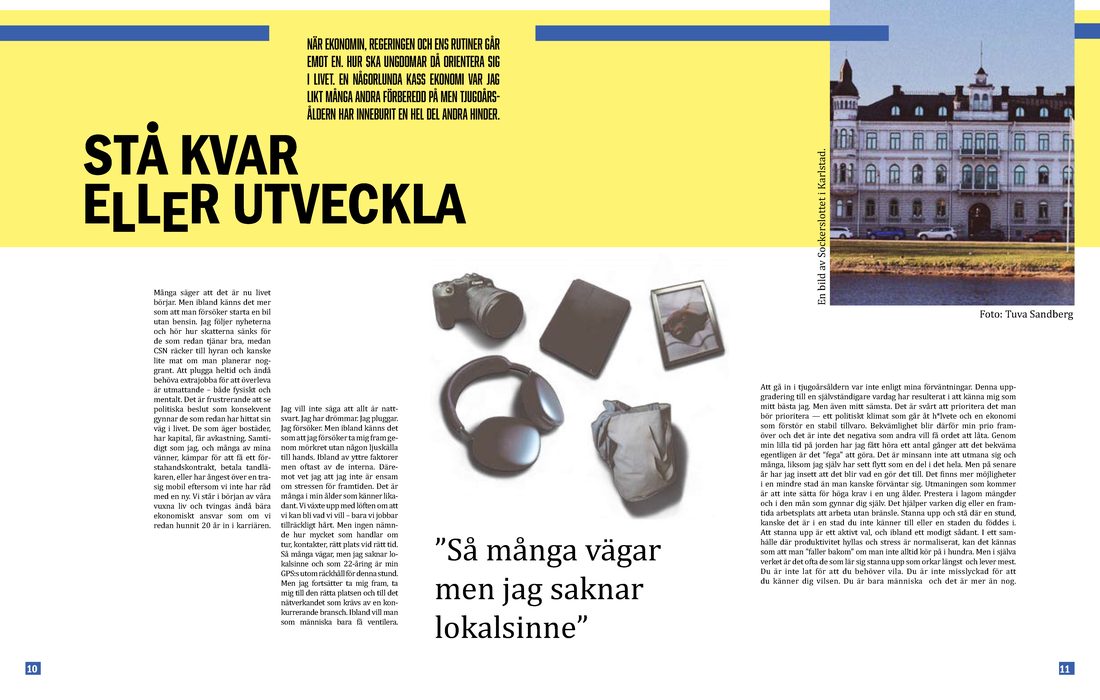 Artikeln Stå kvar eller utveckla